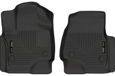 Husky Liners 18-22 Ford Expedition WeatherBeater Black Front Floor - Mats