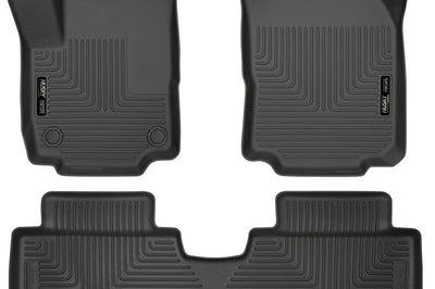 Husky Liners 18-23 Chevrolet Equinox Weatherbeater Black Front & 2nd Seat Floor - Mats