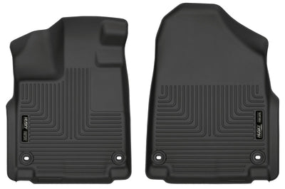 Husky Liners 18-23 Honda Odyssey WeatherBeater Black Front Floor - Mats