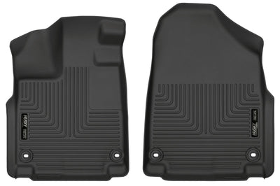Husky Liners 18-23 Honda Odyssey WeatherBeater Black Front Floor - Mats
