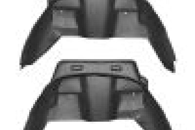 Husky Liners 19-21 Ram 1500 Wheel Well Guards Rear - Black - Body Armor & Protection