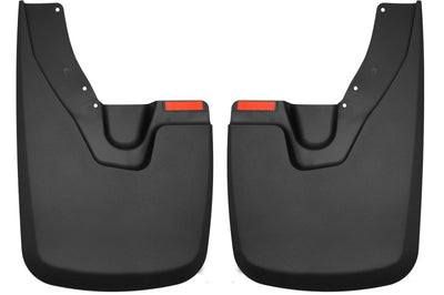 Husky Liners 19-22 Dodge RAM 1500/2500/3500 w/ OEM Fender Flares Custom-Molded Front Mud Guards - Body Armor &