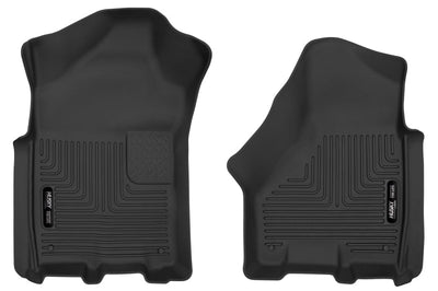 Husky Liners 19-22 Dodge Ram 2500/3500 CC/EC X-Act Contour Black Front Floor - Mats