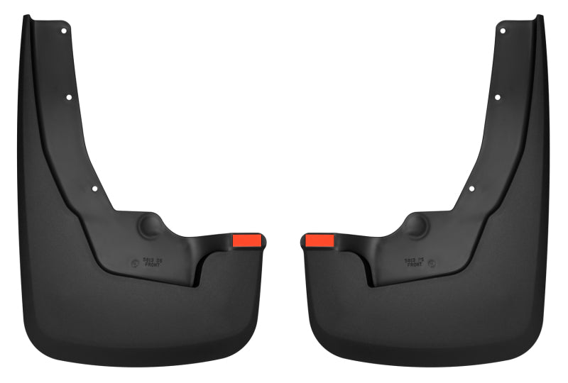 Husky Liners 19-22 RAM 1500 w/ OEM Fender Flares Custom-Molded Front Mud Guards - Body Armor & Protection