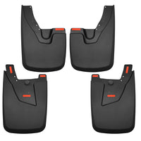 Husky Liners 19-22 Ram 2500/3500 with OEM Fender Flares Custom-Molded Front & Rear Mud Guards - Body Armor Protection