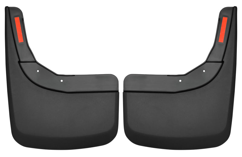 Husky Liners 19-23 Chevrolet Silverado 1500 (Excl. ZR2/TBoss) Rear Mud Guards - Black - Body Armor & Protection