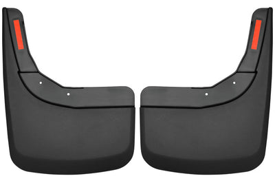 Husky Liners 19-23 Chevrolet Silverado 1500 (Excl. ZR2/TBoss) Rear Mud Guards - Black - Body Armor & Protection