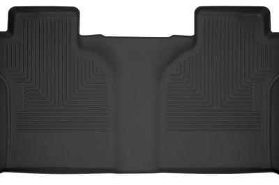 Husky Liners 19-23 Chevy Silverado 1500 CC X-Act Contour Black 2nd Seat Floor (Full Coverage) - Mats