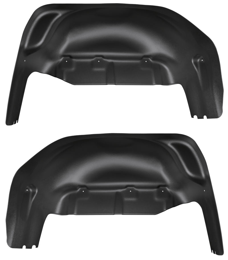 Husky Liners 19-23 GMC Sierra 1500 Black Rear Wheel Well Guards - Body Armor & Protection