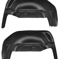 Husky Liners 19-23 GMC Sierra 1500 Black Rear Wheel Well Guards - Body Armor & Protection
