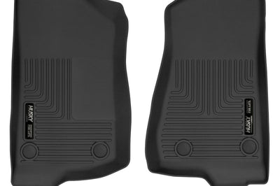 Husky Liners 19-24 Jeep Wrangler JL/JLU X-Act Contour Black Front Floor - Mats