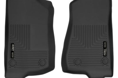 Husky Liners 19-24 Jeep Wrangler JL/JLU X-Act Contour Black Front Floor - Mats
