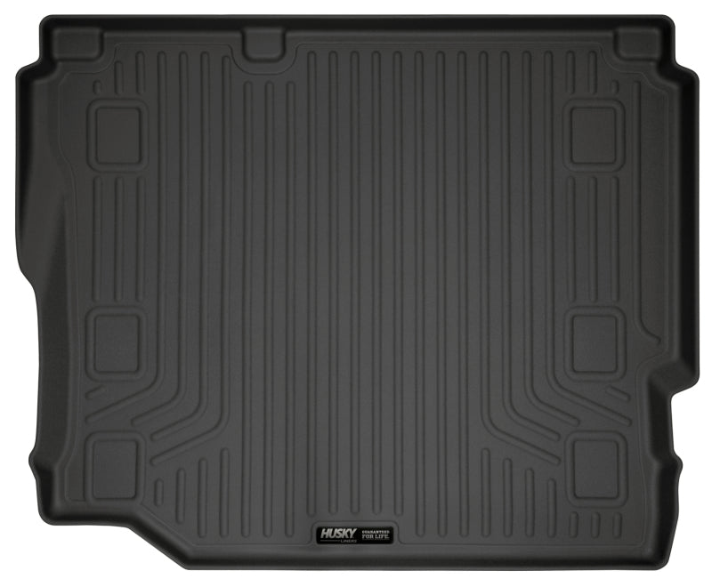 Husky Liners 19-24 Jeep Wrangler JLU WeatherBeater Black Rear Cargo Liner - Floor Mats