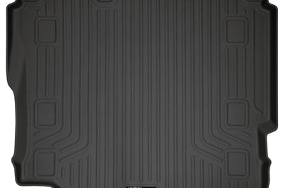 Husky Liners 19-24 Jeep Wrangler JLU WeatherBeater Black Rear Cargo Liner - Floor Mats