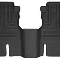 Husky Liners 19-24 JLU Jeep Wrangler 4 Door X-Act Contour Black Floor (2nd Seat) - Mats