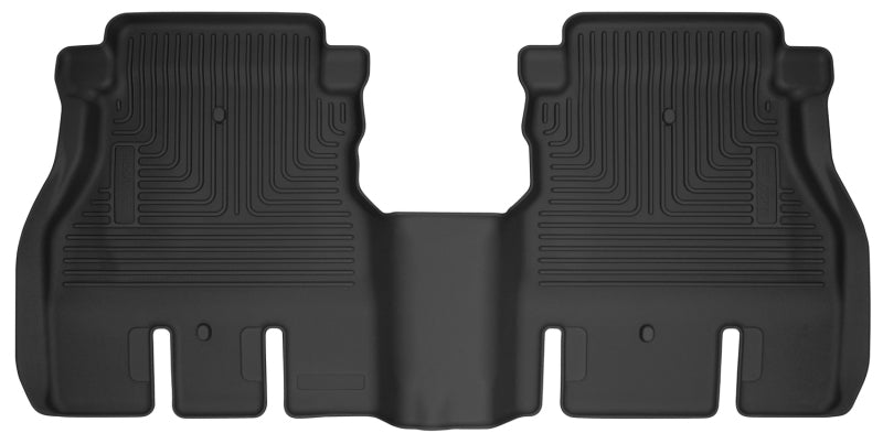 Husky Liners 19-24 JLU Jeep Wrangler 4 Door X-Act Contour Black Floor (2nd Seat) - Mats