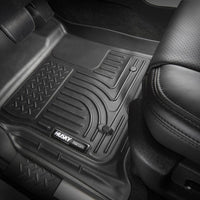 Husky Liners 20-24 Chevrolet Silverado 2500/3500HD DC WeatherBeater 2nd Seat Black Floor - Mats
