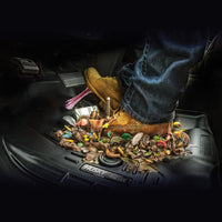 Husky Liners 20-24 Chevrolet Silverado 2500/3500HD DC WeatherBeater 2nd Seat Black Floor - Mats