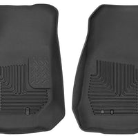 Husky Liners 2007-2014 Jeep Wrangler (2Dr/4Dr Unlimited) X-Act Contour Black Front Floor - Mats