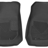 Husky Liners 2007-2014 Jeep Wrangler (2Dr/4Dr Unlimited) X-Act Contour Black Front Floor - Mats