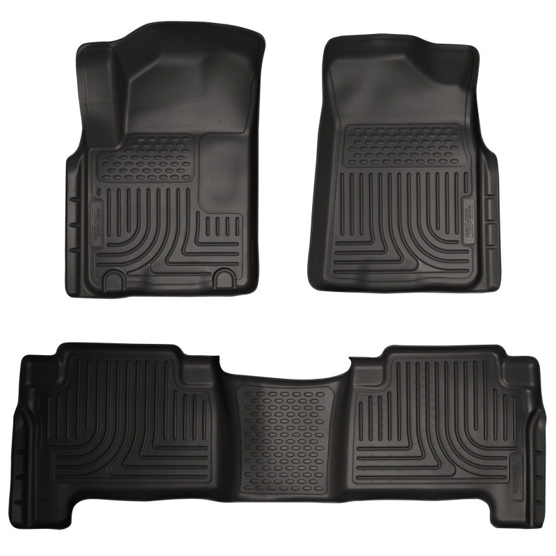 Husky Liners 2011 Infiniti QX56 WeatherBeater Combo Black Floor - Mats