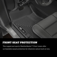 Husky Liners 2012 Dodge Ram 1500/2500/3500 Crew Cab WeatherBeater Combo Tan Floor - Mats