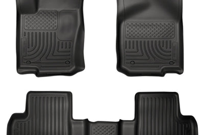 Husky Liners 2012 Mercedes ML350 WeatherBeater Combo Black Floor - Mats