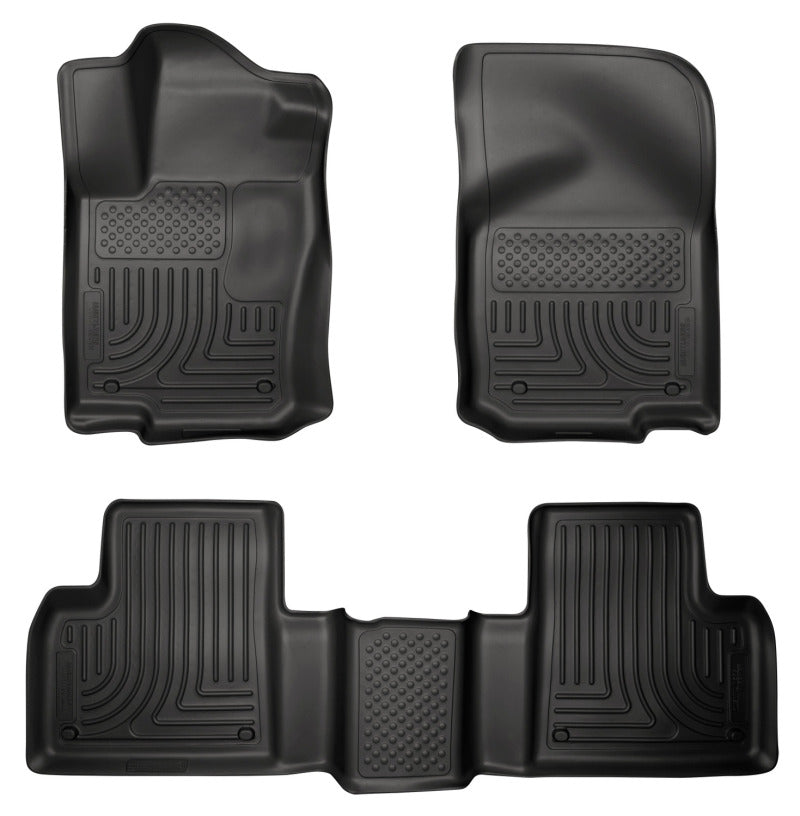 Husky Liners 2012 Mercedes ML350 WeatherBeater Combo Black Floor - Mats