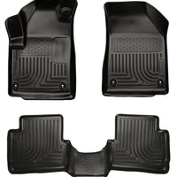 Husky Liners 2013 Dodge Dart WeatherBeater Black Front & 2nd Seat Floor - Mats