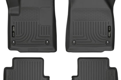 Husky Liners 2013 Dodge Dart WeatherBeater Black Front & 2nd Seat Floor - Mats