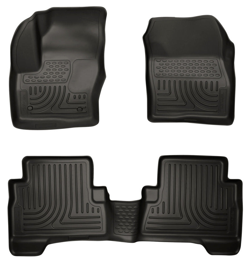 Husky Liners 2013 Ford Escape WeatherBeater Combo Black Floor - Mats