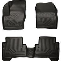 Husky Liners 2013 Ford Escape WeatherBeater Combo Black Floor - Mats