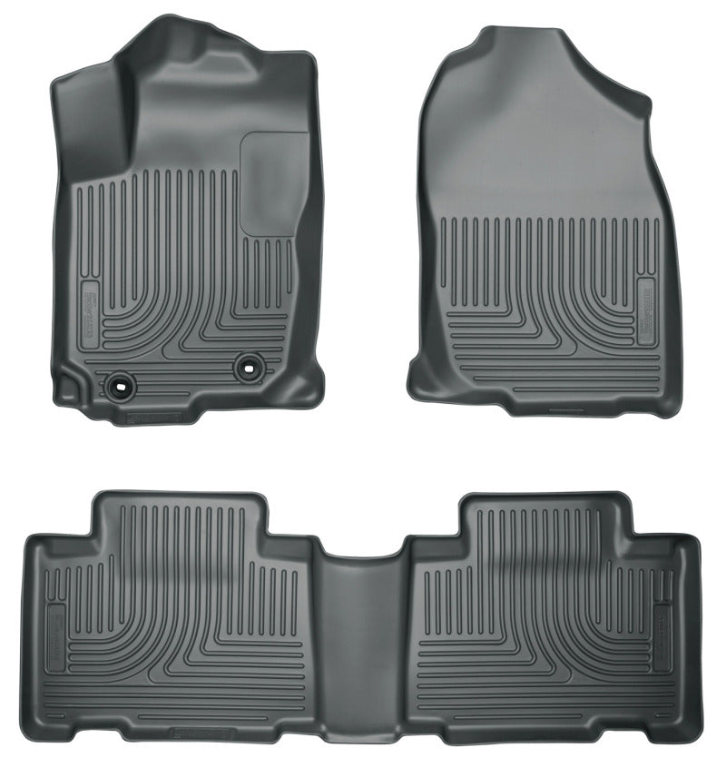 Husky Liners 2013 Honda Accord WeatherBeater Tan Front & 2nd Seat Floor (4-Door Sedan Only) - Mats