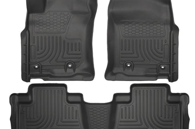Husky Liners 2013 Toyota 4Runner WeatherBeater Black Front & 2nd Seat Floor - Mats