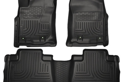 Husky Liners 2013 Toyota 4Runner WeatherBeater Black Front & 2nd Seat Floor - Mats