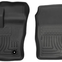 Husky Liners 2014-2015 Ford Transit Connect WeatherBeater Front Black Floor - Mats