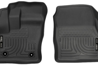 Husky Liners 2014-2015 Ford Transit Connect WeatherBeater Front Black Floor - Mats