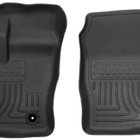 Husky Liners 2014-2015 Ford Transit Connect WeatherBeater Front Black Floor - Mats