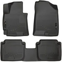 Husky Liners 2014-2016 Hyundai Elantra WeatherBeater Combo Black Floor - Mats