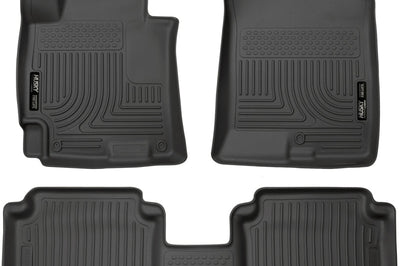 Husky Liners 2014-2016 Hyundai Elantra WeatherBeater Combo Black Floor - Mats