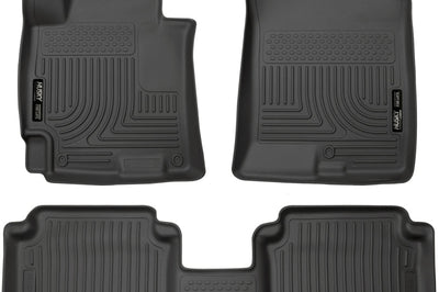 Husky Liners 2014-2016 Hyundai Elantra WeatherBeater Combo Black Floor - Mats