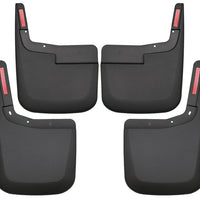 Husky Liners 2015-2017 Ford F-150 w/o Fender Flares Front and Rear Mud Guards - Black - Body Armor & Protection