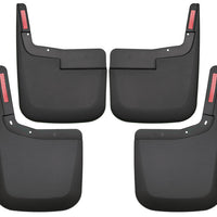 Husky Liners 2015-2017 Ford F-150 w/o Fender Flares Front and Rear Mud Guards - Black - Body Armor & Protection