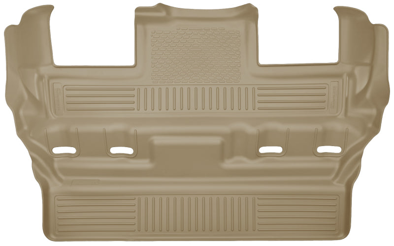 Husky Liners 2015 GM Escalade/Tahoe/Yukon WeatherBeater Tan 3rd Seat (Bucket 2nd) Floor Liner - Mats