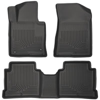 Husky Liners 2015 Hyundai Sonata Weatherbeater Black Front & 2nd Seat Floor - Mats