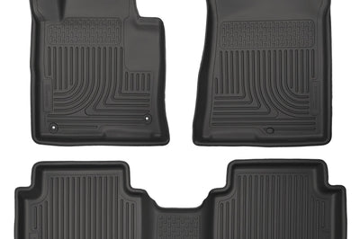 Husky Liners 2015 Hyundai Sonata Weatherbeater Black Front & 2nd Seat Floor - Mats