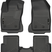 Husky Liners 2015 Jeep Renegade Weatherbeater Black Front and Second Row Floor - Mats