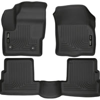 Husky Liners 2015 Lincoln MKC WeatherBeater Black Front & Second Seat Floor Liner - Mats