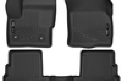 Husky Liners 2015 Lincoln MKC WeatherBeater Black Front & Second Seat Floor Liner - Mats