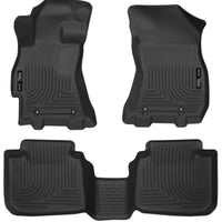 Husky Liners 2015 Subaru Legacy/Outback Weatherbeater Black Front & 2nd Seat Floor - Mats